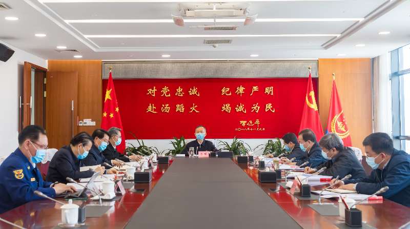 操逼jljhywwqegxc黄明在应急管理部党委会上强调 着力加强党委班子自...